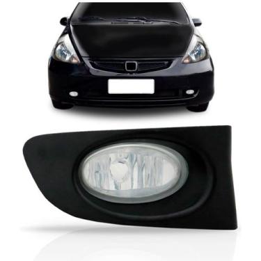 Imagem de Farol Milha Auxliar Honda Fit 2003 2004 2005 2006 - SP ACESSÓRIOS, Dir