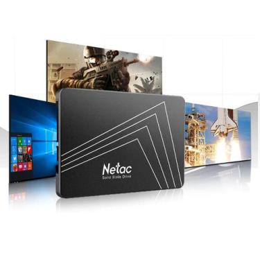 Imagem de SSD NETAC 120gb SATA 3 Memoria Para Notebook, PC e Consoles / Leitura: