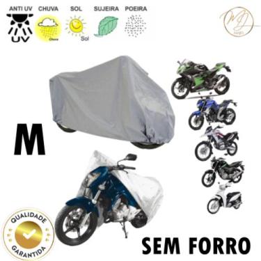 Imagem de Capa Para cobrir MOTO IMPERMEAVEL SEM FORRO P M G GG TODOS OS MODELOS 