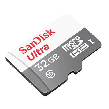 Imagem de SanDisk Cartão micro SDHC Ultra SDSQUNS-032G-GN3MN 32GB 80MB/s UHS-I Classe 10