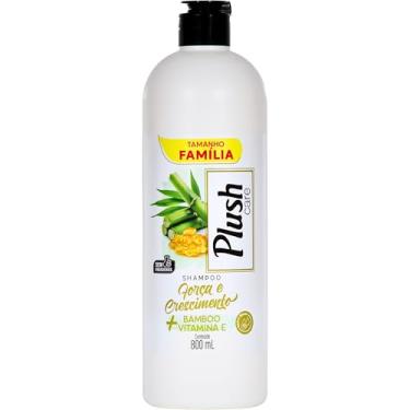 Imagem de Zoopers Shampoo Para Cabelos Força E Crescimento Bamboo + Vitamina E Plush Care 800Ml Verde