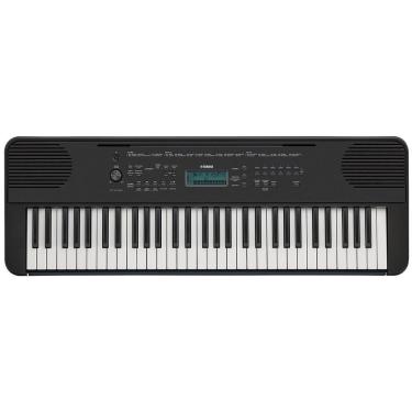 Imagem de Teclado Arranjador 61 Teclas Sensitivas PSR E360 Preto com Fonte Bivolt Yamaha