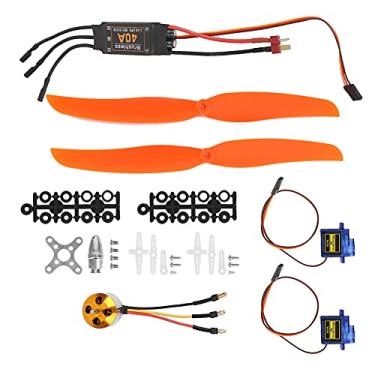 Imagem de A2212 1000KV Brushless, ESC SG90 9G Micro Servo 1060 Peças de Avião RC Motor 40A Kit Avião Hélice para RC Plane (1000KV)