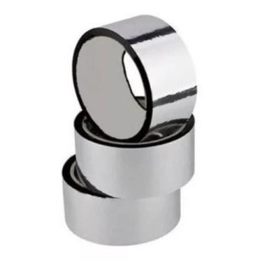 Imagem de 3 Fita Aluminizada Instalação Ar Condicionado 48mm X 45mts - VIX