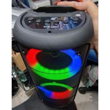 Imagem de Caixa de som completa amplificada 200w portatil  - KTS