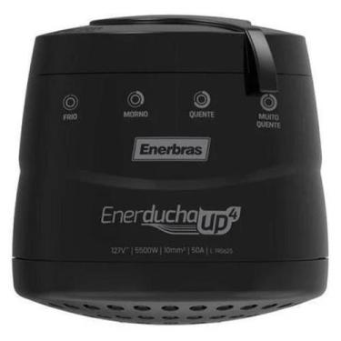 Imagem de Chuveiro EnerDucha Up4 Br/Pt 4 Temperatura 5.500W 127V Enerbras, PRETO