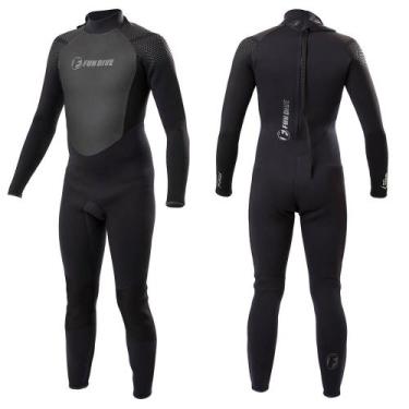 Imagem de Roupa Neoprene 3 Mm para Mergulho e esportes aquáticos, Wailea Fun Div