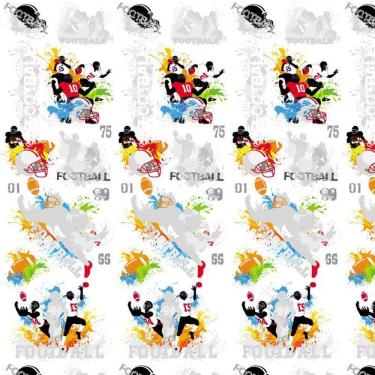 Imagem de Papel De Parede Futebol Americano Autocolante Sala Quarto