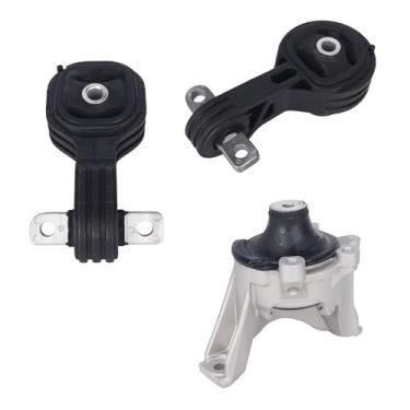 Imagem de Autoround Kit de montagem de motor e suporte de torque compatível com Honda CR-V 2007-2011 L4 2,4L, substitui OE A4595 A4536 A4535, conjunto de 3