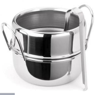 Imagem de Balde Para Gelo Com Pinça 1,5 Litros Forma Inox