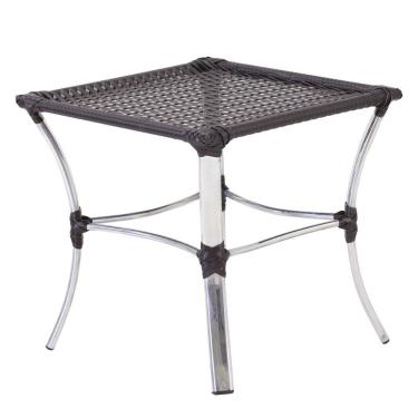 Imagem de Mesa De Centro Em Alumínio Para Cozinha Trama Original Tabaco