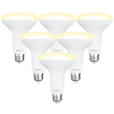 Imagem de DEGNJU Lâmpada Led Br30, Refletor Regulável Para Ambientes Internos, Equivalente A Cri80, 7W, 65W, 2700K, Branco Suave, 650 Lúmens, 15.000 Horas De Vida Útil, Lâmpadas Embutidas, Base Interna E26, P
