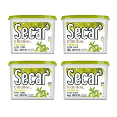 Imagem de 4 Antimofo Antiumidade Secar 180g Guarda Roupas Armários Balcão Pia Mu