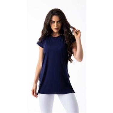 Imagem de Blusa Feminina Vest legging Marinho - Sallada Mista, Marinho, GG, visc