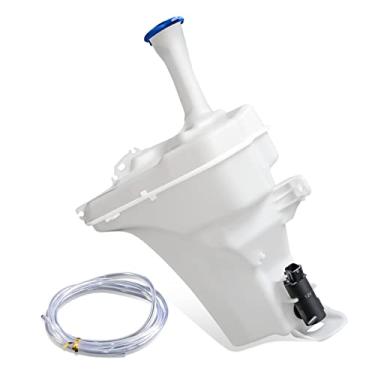 Imagem de DNA Motoring OEM-WT-HY1288137 Reservatório de fluido de lavadora de para-brisa estilo fábrica com bomba e tampa compatível com Elantra USA Sedan 2014-2016