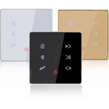 Imagem de Amplificador Bluetooth Som Ambiente De Parede 4 Canais Saída - ITS, Br