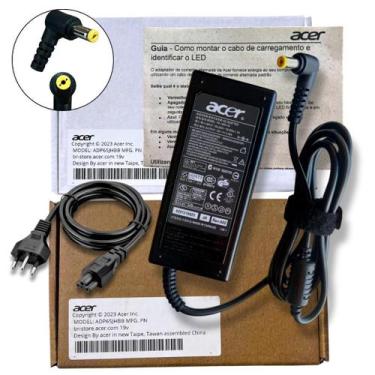 Imagem de Carregador Fonte Acer para Notebook Pino Grosso 3.42a 19v