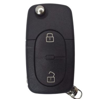 Imagem de Carcaça Chave Canivete Oca Audi A3 A4 1999 A 2006 - Marca