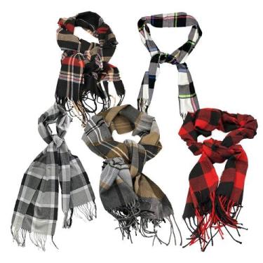 Imagem de Cachecol Inverno Colorido Unissex - Cor Sortido - REDSTAR