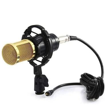 Imagem de Microfone Profissional para Estudio Bm800 - tomate