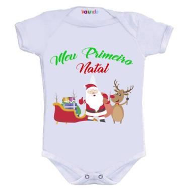 Imagem de Body Divertido Meu Primeiro Natal - KALUNDU KIDS, GG