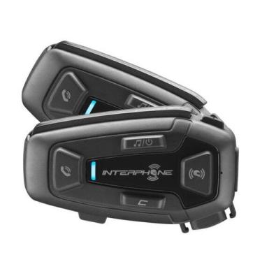 Imagem de Intercomunicador p/ Capacete Mesh Interphone Ucom8R Duplo