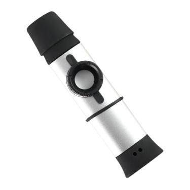Imagem de YIJU Kazoo Instrumento Profissional Exclusivo Lembrancinhas de Festa Leve Presente Prático Acompanhamento com Membranas Kazoo Toy Adultos, Prata