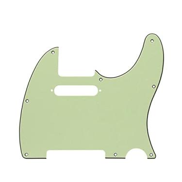 Imagem de ROZILO 8 Furos Tele Pickguard Placa de Arranhão para Telecaster EUA/Guarda-lama Mexicano Verde Menta
