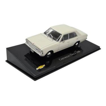 Imagem de Miniatura Chevrolet Opala 1968 Branco Metal Escala 1:43 - Salvat, Bran