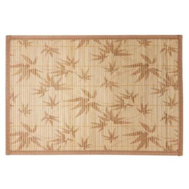 Imagem de Jogo 6 Lugares Americano Bambu Cru Floral Ja10205 - Mimo Style