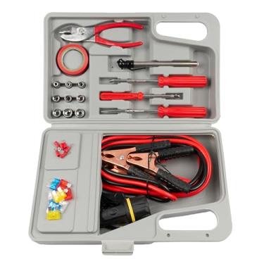 Imagem de Kit de emergência para veículos com 32 peças, Eda, 9NU, Cinza