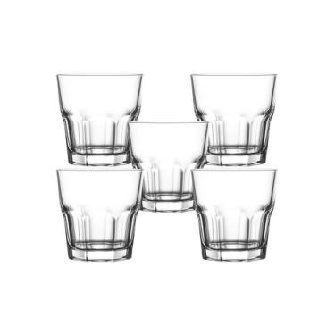 Imagem de Jogo 12 Copo de vidro casual 250ml Suco Agua Vitamina - Seu Lar