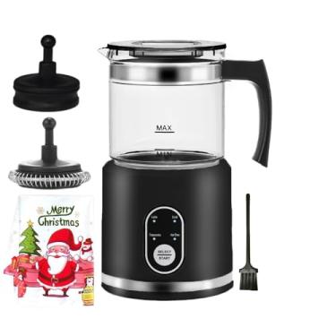 Imagem de Generic Espumador De Leite Elétrico 4 Em 1 - Automático, 14 Oz, Operação Silenciosa, Quente E Frio, Controle Temperatura, Aquecedor A Vapor Para Café, Latte, Cappuccino, Chocolate Quente, Lavável Na