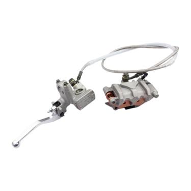 Imagem de MotiveTech Conjunto de Pinça de Freio Dianteiro para Motocicleta, Conjunto de Bomba de Freio Dianteiro para Substituição CR 450