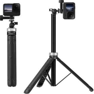 Imagem de Tripé Selfie Stick TELESIN 150 cm com junta esférica para GoPro