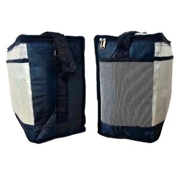 Imagem de Bolsa Termica Portatil 17l Academia Marmita Com Alça Para Transporte Frasqueira Impermeavel Cooler Dobrável Camping