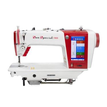 Imagem de Máquina Costura Industrial Reta Eletrônica 3 Motores 5000 ppm 220v SS1