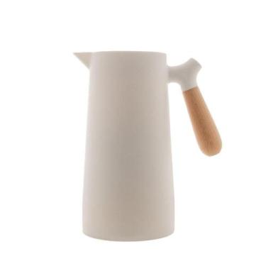 Imagem de Garrafa Térmica Nórdica Wolff Branco, 1L, Branco