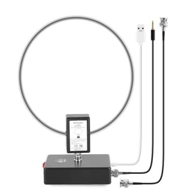 Imagem de Antena de loop GA800, antena de rádio de ondas curtas ativa GOOZEEZOO com cabo BNC 10KHz-159MHz HF LW MW SW FM Air V Band antena de recepção portátil para rádio amador (sem afinação)