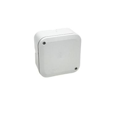 Imagem de CamBox Pro 100 10x10 ABS Branco Para Instalação De Câmeras - Joinsul