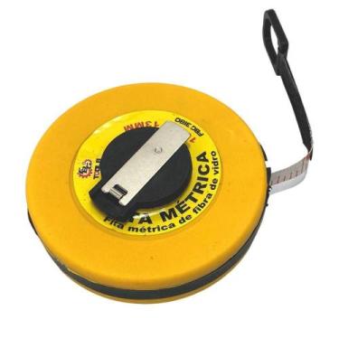 Imagem de Trena Fita Métrica 20m X 13mm Ideal Para Construção E Uso Doméstico - 