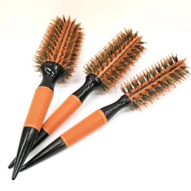 Imagem de Kit 3 Pc Escovas Profissionais De Cabelo Cerdas