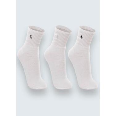Imagem de Kit/3 Meia Cano Médio Lupo 03148-089 Masculina Sport Algodão T. 37/40 