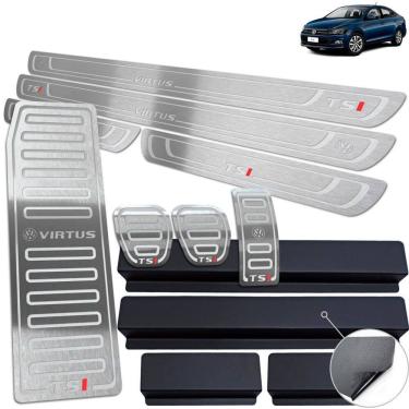 Imagem de Soleira Pedaleira Descanso Virtus Tsi 18 20 Prata BR Manual