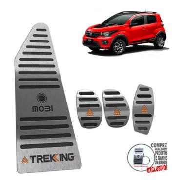 Imagem de Descanso + Pedaleira Fiat Mobi Trekking 2021 2022/ Preto