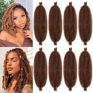 Imagem de Extensão de cabelo XTREND Afro Twist Braiding, 16 polegadas e 8 pacote