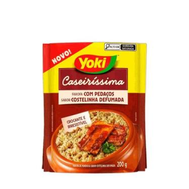 Imagem de Farofa de Mandioca Costelinha Defumada Yoki  200g