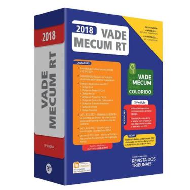 Imagem de VADE MECUM RT 2018 15ª EDIÇÃO - Editora revista dos tribunais