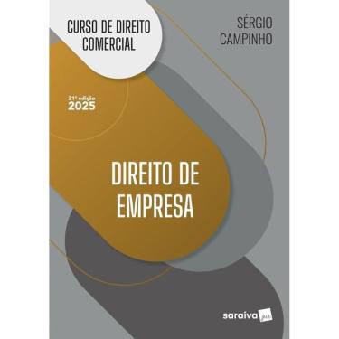 Imagem de Curso de Direito Comercial - Direito de Empresa - 21Ed/25