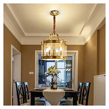Imagem de Lustre de luxo em cristal, luminárias suspensas, lustre europeu, luzes pendentes de teto, compatíveis com bar, sala de estar, sala de jantar, corredor, luz (cor: diâmetro 40 cm, tamanho: que